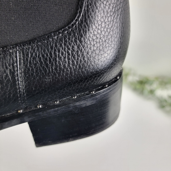 Franco Sarto Dallas Almond Toe Chelsea Heel Boots - Picture 12 of 12